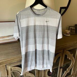 Nike dri-fit running short sleeve t-shirt